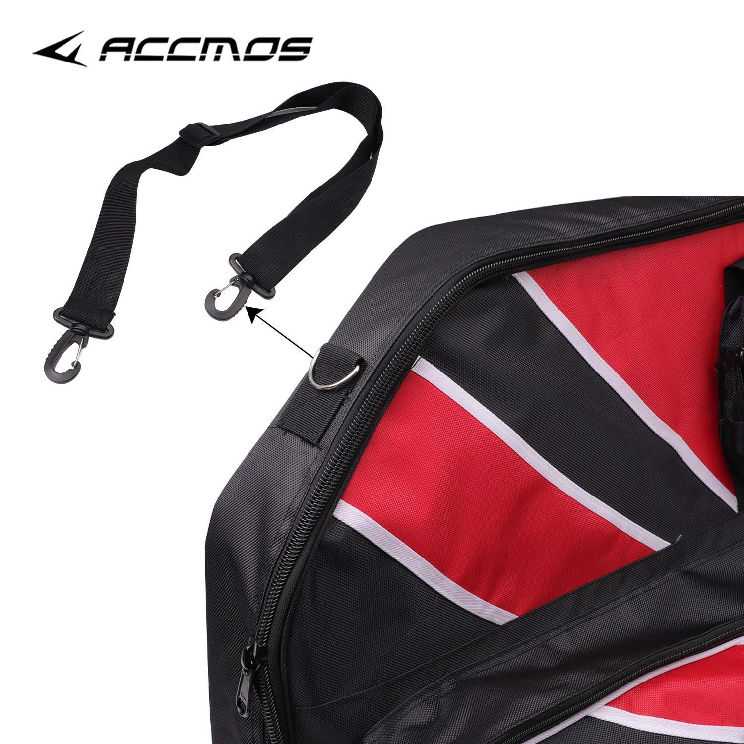 Accmos Canvas Archery Compound Bow Bag Shoulder Back Carrying Quiver Bag Holder Hunting Shooting Outdoor Indoor Sports Accessory