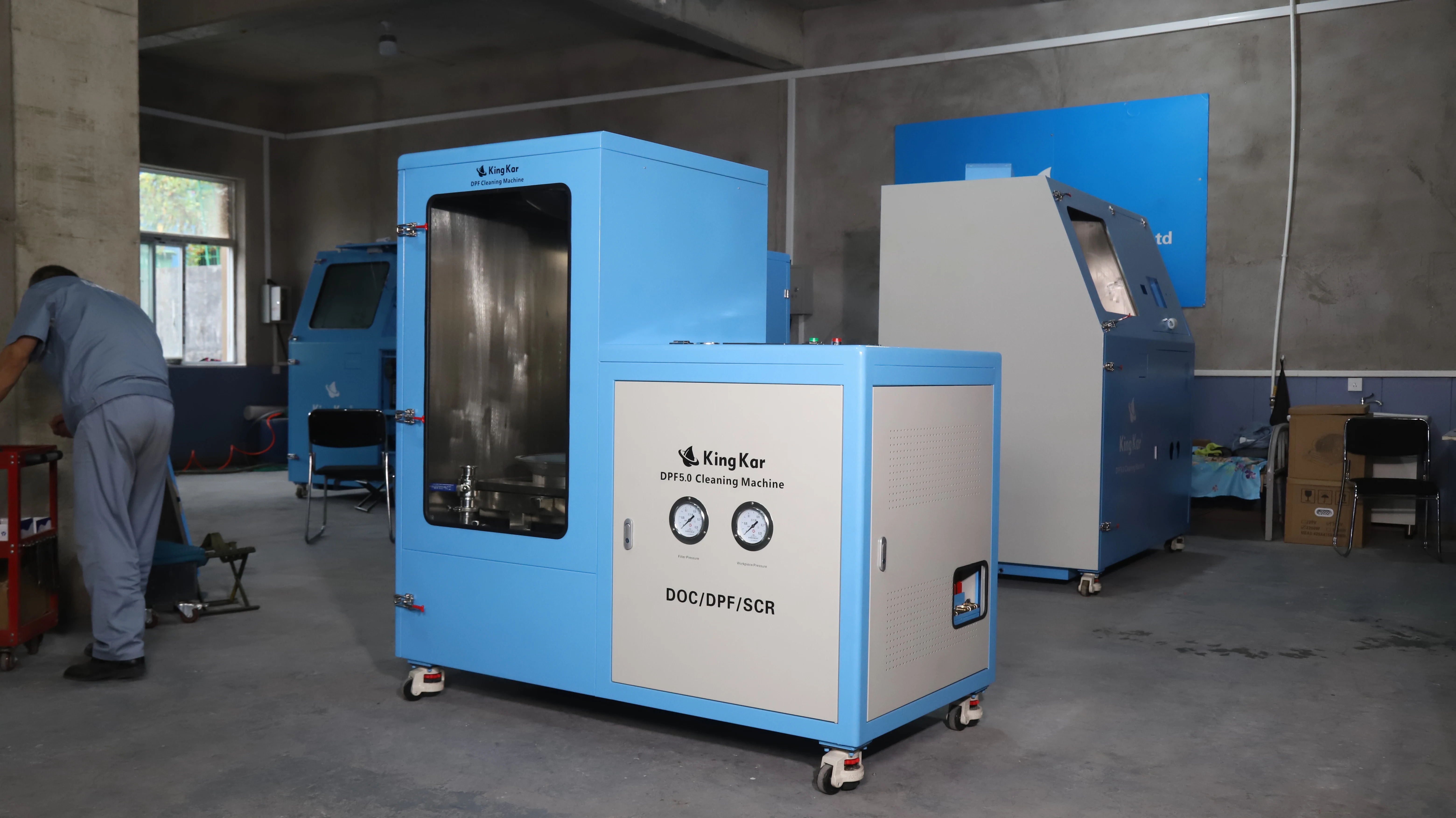 Auto Repair Workshop Diesel Particulate Filter Cleaning Machine  Heavy Duty DPF DOC Cleaning Equipment