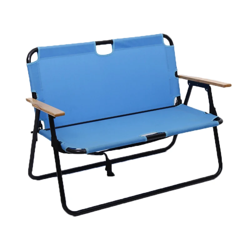 Складной стул для кемпинга, двойное сиденье, двойное кресло