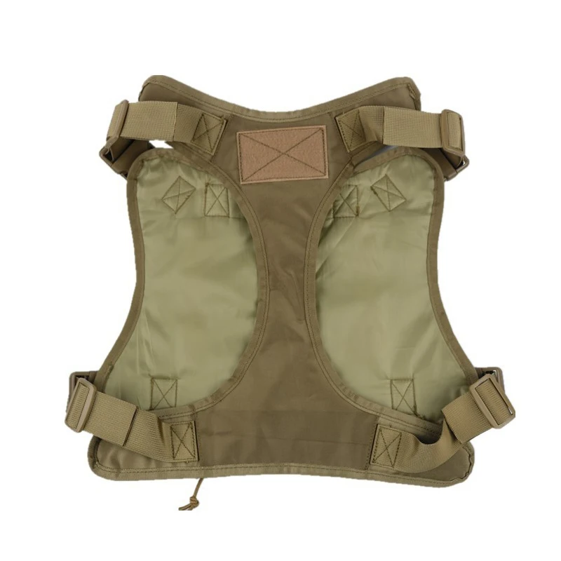 Military-style Police Style Harness Bag Set for Dog Tactical Vest Removable Bag Anti Blast Nylon Harness Attachable Bags