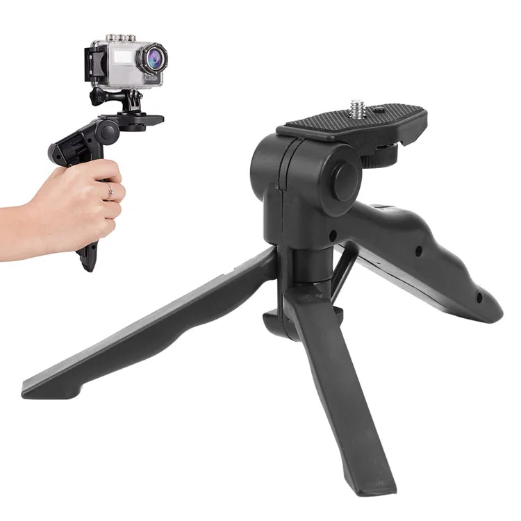 YEAH Handle Grip Beauty Leg Tripod Portable Mini Desktop Tripod Stand for Digital Camera, Mobile Phone