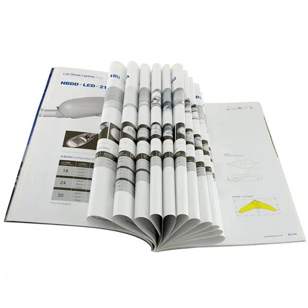 Customized Hard And Softcover Story Publishing Magazine Brochures Booklet Photo Cook Paper Book Catalogue Print