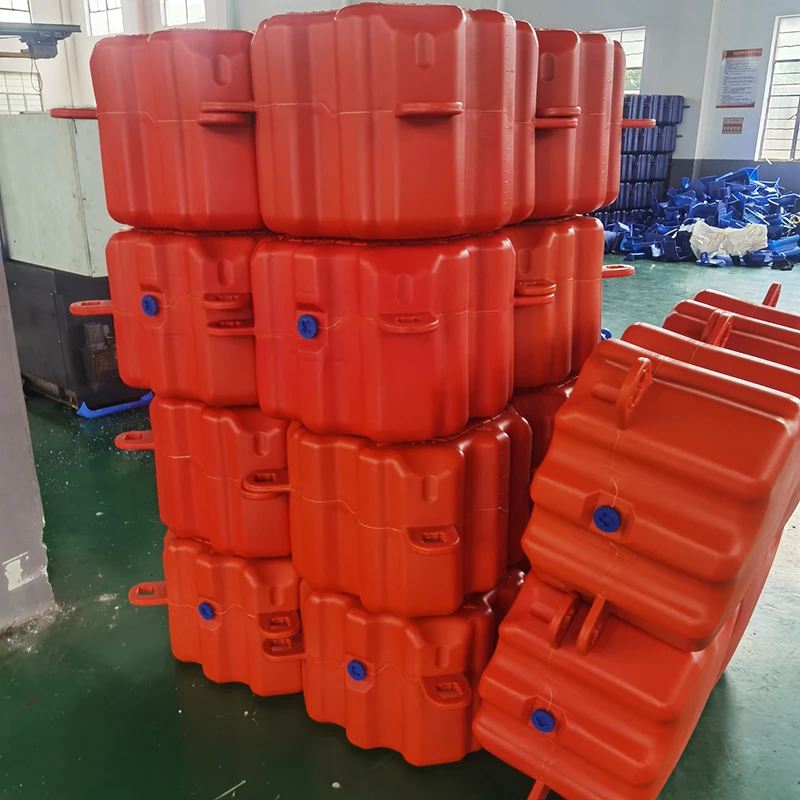 modular plastic HDPE pontoon bridge floating bridge platform jet ski jetty dock cubes