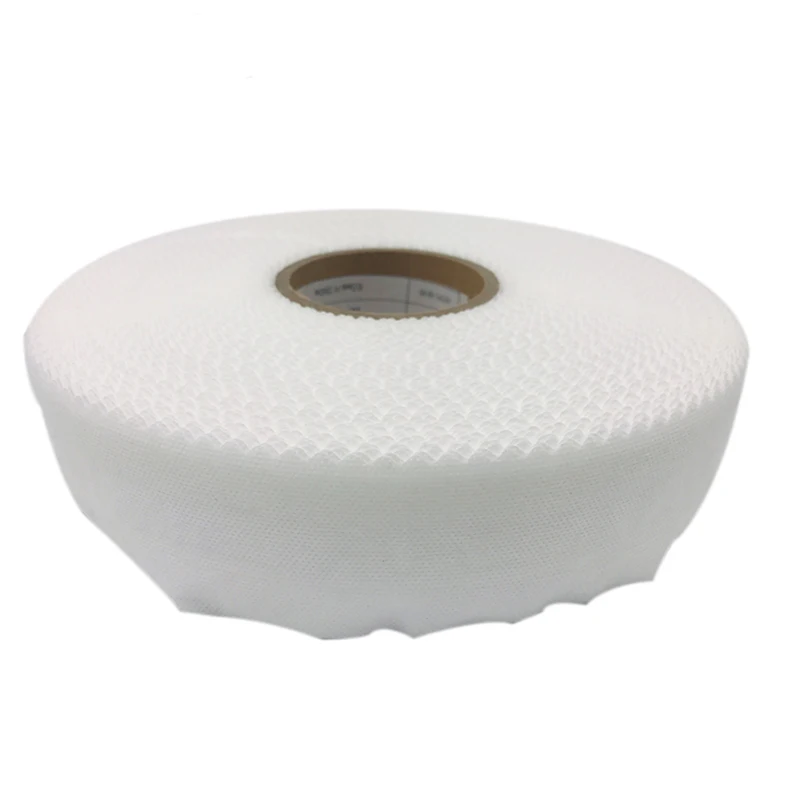 S cut nonwoven for magic side tape raw materials for baby diaper laminated PP nonwoven coated flim