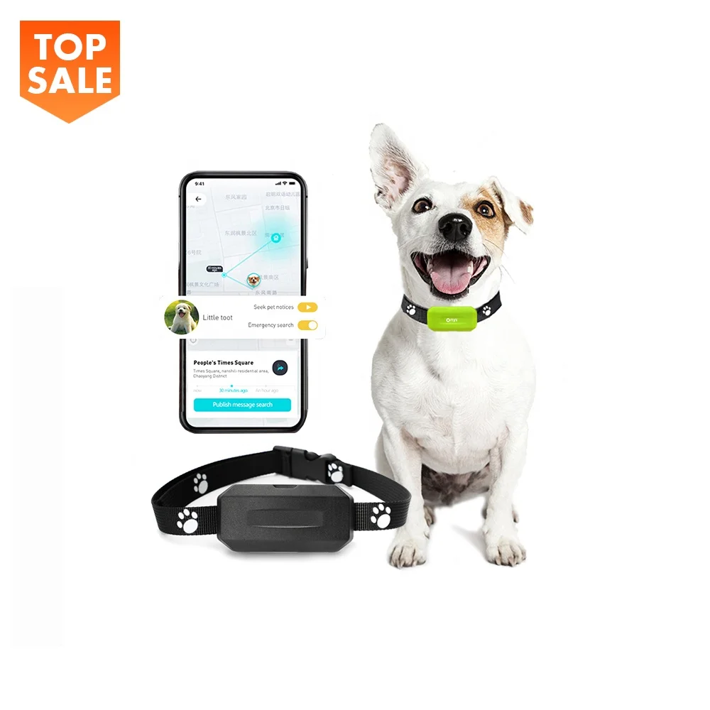 Wholesale Customized Pet Smart GPS Tracker Mini GPS Trackers Waterproof Pet Training GPS Tracker Collar