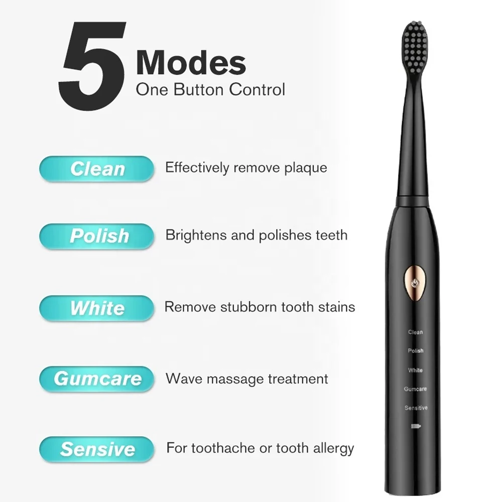WH-51 sonic electric toothbrush for sale toothbrushes electric With 4 Brush Head