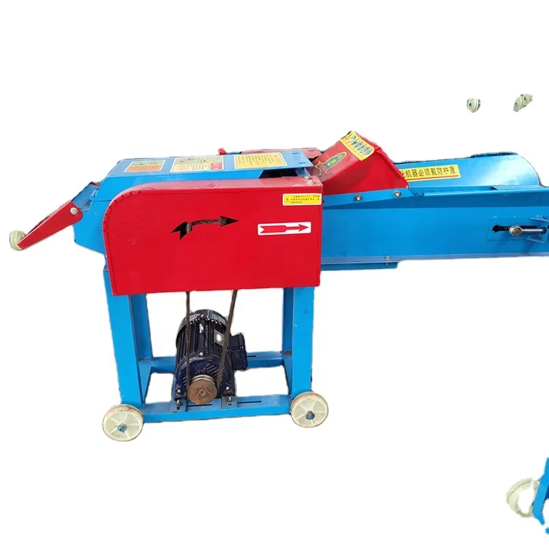 Weiwei making feed wholesale cheap forage chopper chaff cutter hay animal hammer mill grass straw