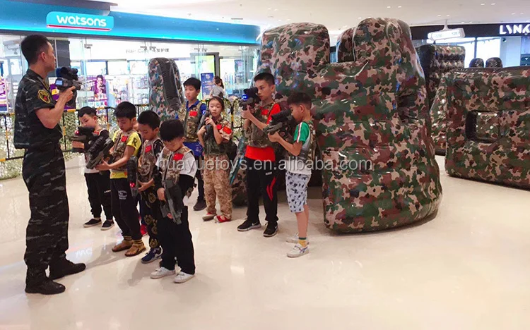 Cheap Camouflage Custom Speedball CS Game Amusement Park Rides Outdoor Games Paint Ball Obstacles Inflatable Paintball Bunkers