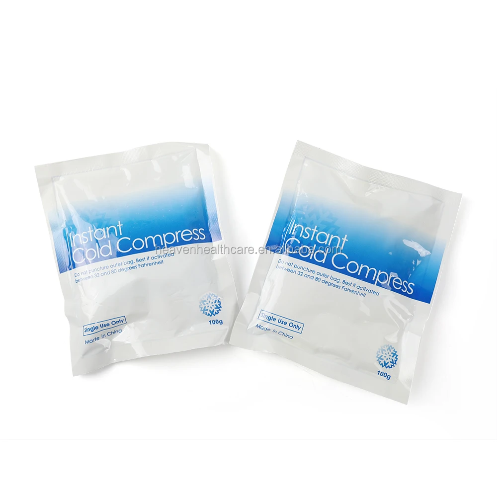 Disposable Cold Compress Ice Cooling bag Instant Ice Pack