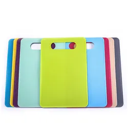 Factory price plastic multicolor kitchen chopping boards cutting boards wholesale for kitchen