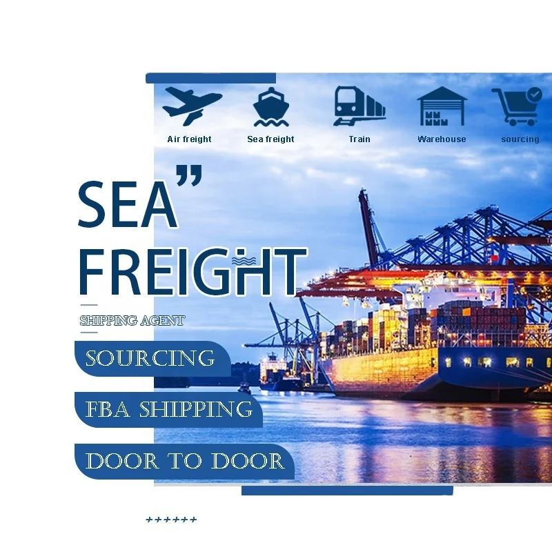 International Freight Forwarder Sea Air Freight Shipping Agent International Shipment Shipping China To USA Canada DDP DDU FBA