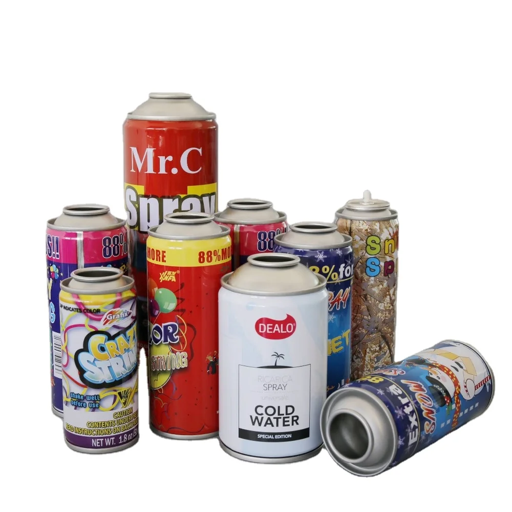 Высококачественный многоразовый металлический аэрозольный распылитель 52 мм