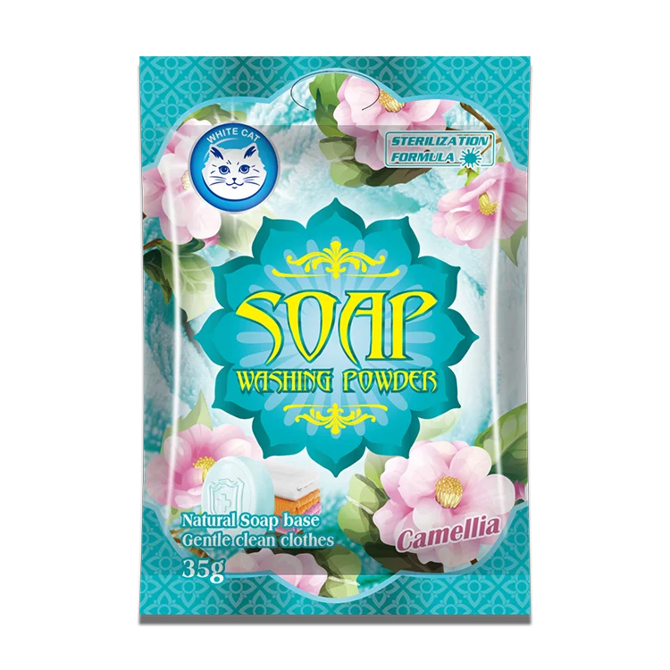 OEM High Foam Concentrated Laundry Detergent Washing Powder Phosphorus Free