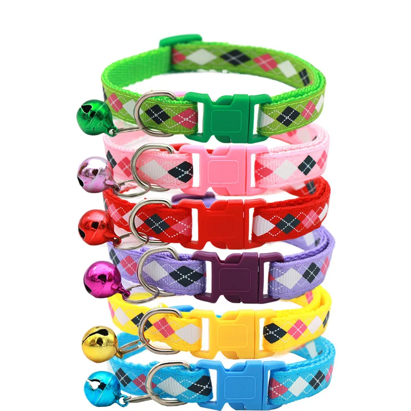 Wholesale Cat Necklace Collars Printed Cheap Cat Neck Collars