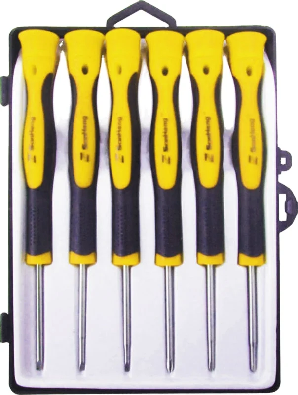 6 Pcs Magnetic Precision Screwdriver Set Screwdriver Tool Set