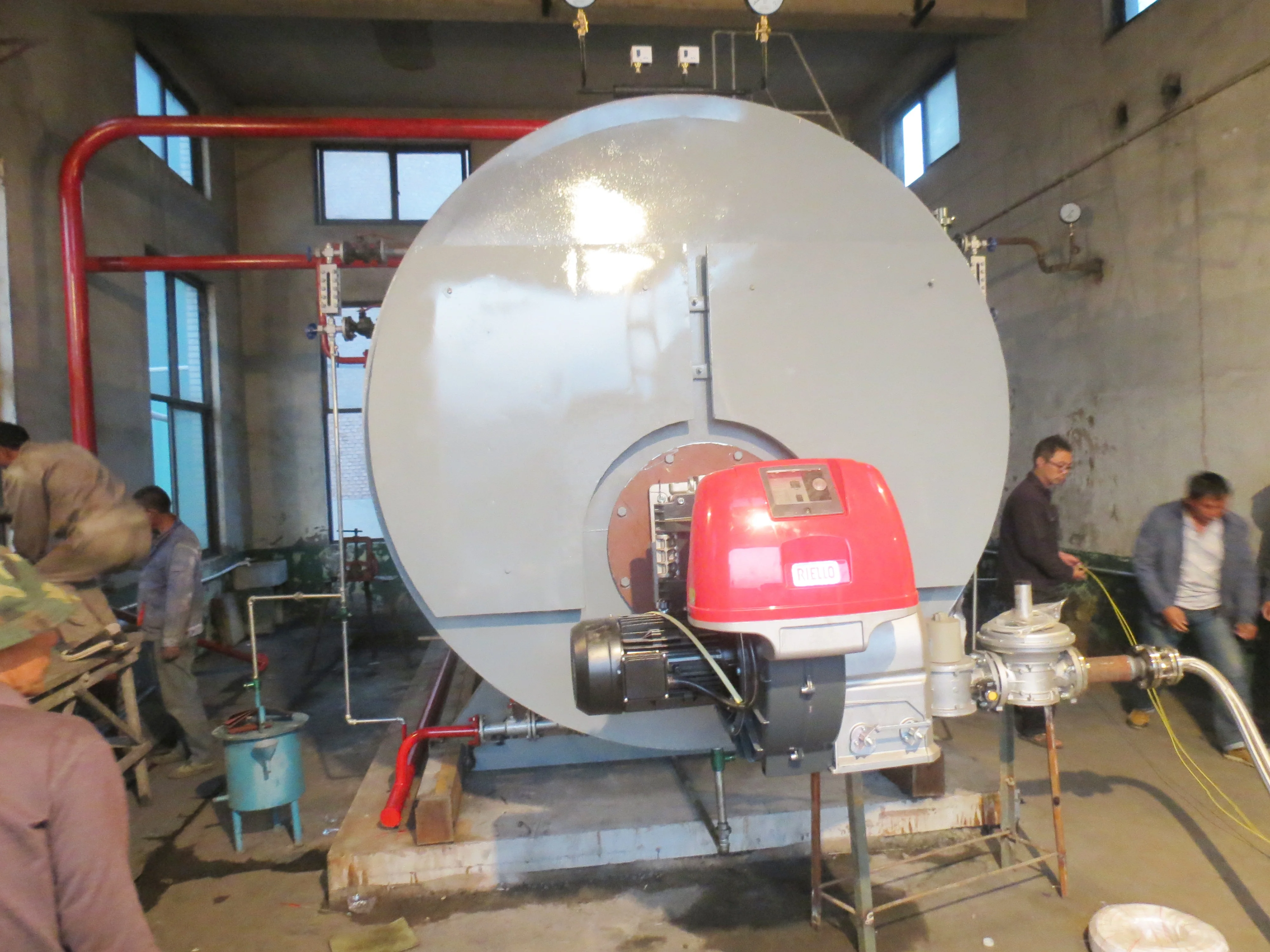 High Efficiency Diesel Methane Gas Propane Gas Steam Boiler For Forms