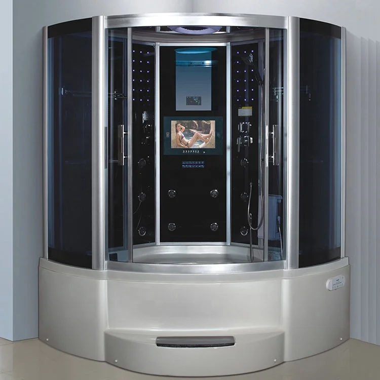 Whirlpool steam tv sex luxury massage steam room enclosed bath shower steam