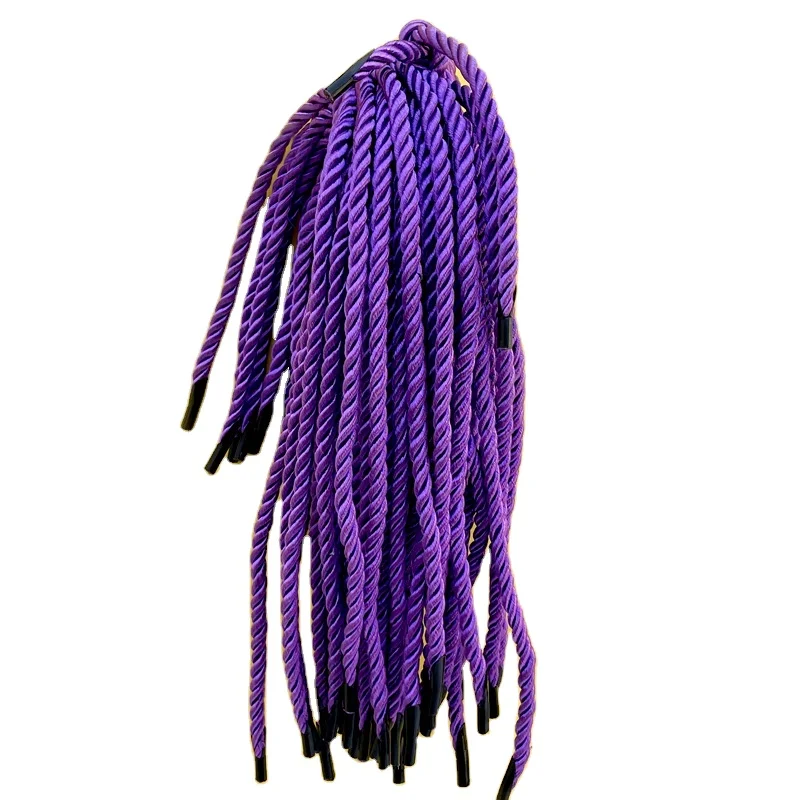 Metal buckle three strand hand-held rope handbag rope iron buckle gift box rope
