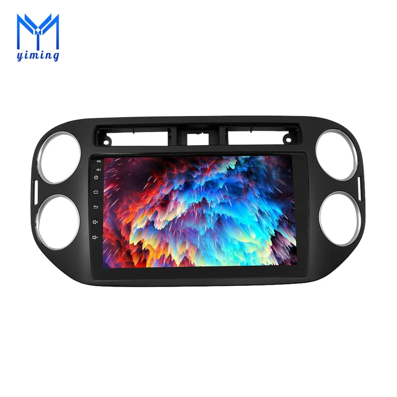 Автомагнитола для Volkswagen VW Tiguan 1 NF 2006-2016 мультимедийный видеоплеер с dvd gps-навигацией Android 10 0