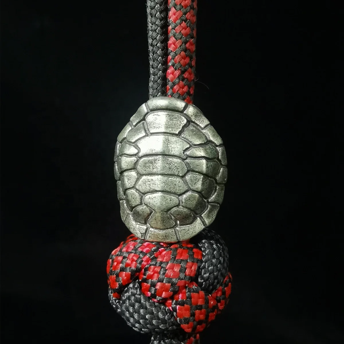 DIY Paracord Keychain Accessories Bracelet Necklace Pendant Bead Good Quality Punk Charm Antique Brass Turtle Shell EDC Beads
