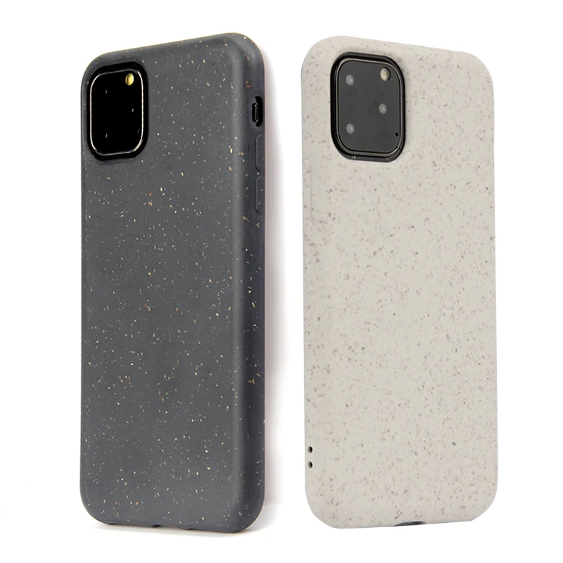 Bio degradable compostable eco friendly recyclable PLA Biodegradable phone case for iPhone 11 PRO MAX