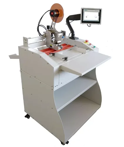 easy open tear tape application taping  cutting machine