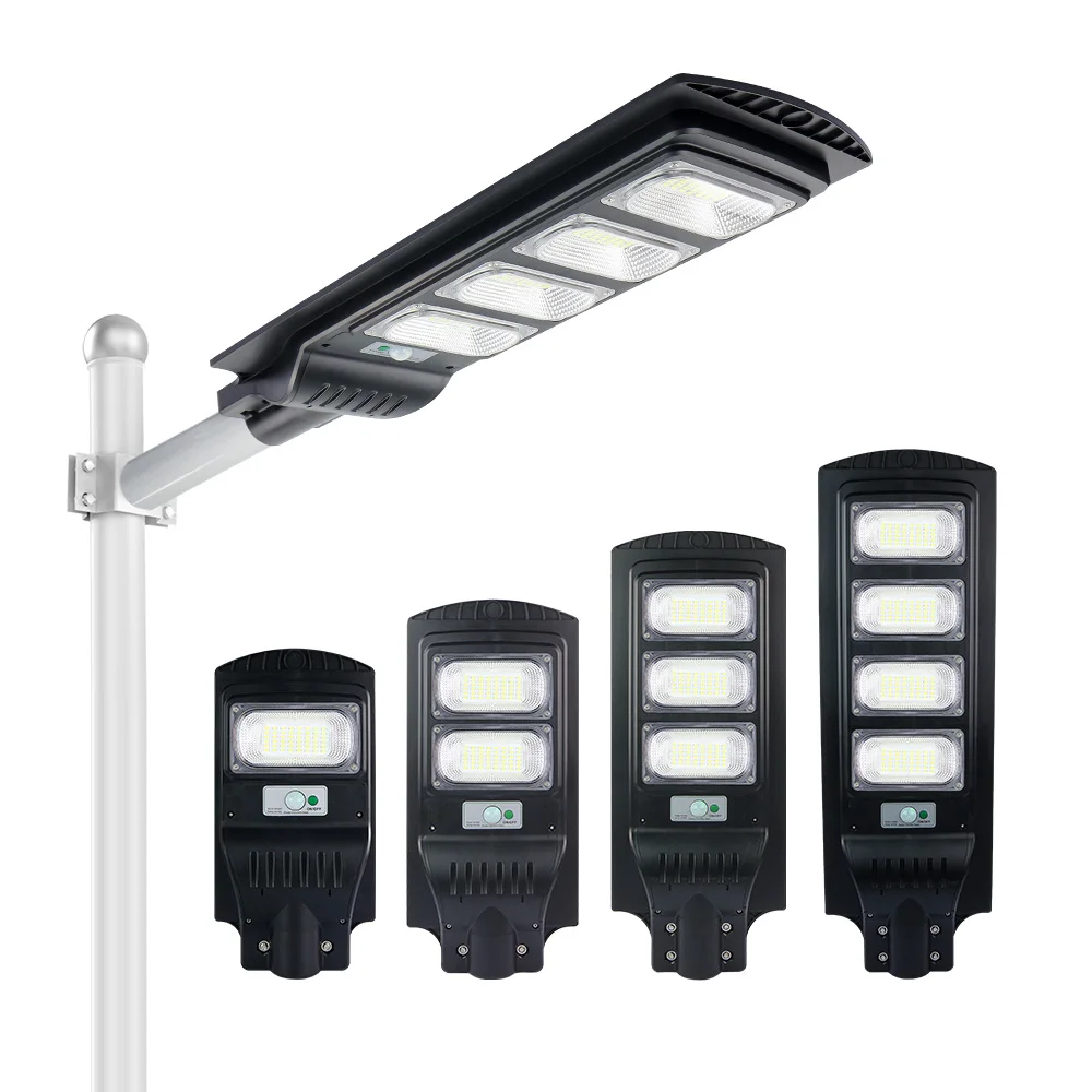 KCD 30w 60w 90w 100w 120w 150w Outdoor Commercial Garden Integrated High Bright 12v DC Solar LED Street Light