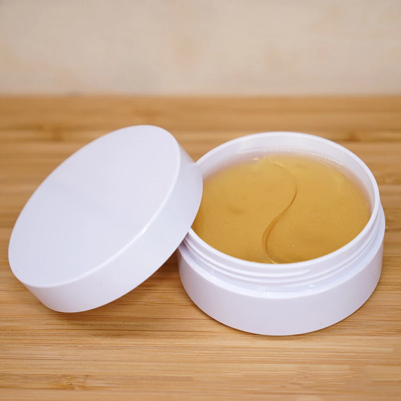 Custom Logo 24k Gold Collagen Hydrogel Under Eye Mask Sleeping Aloe Vera Eye Patch For Puffy Eyes