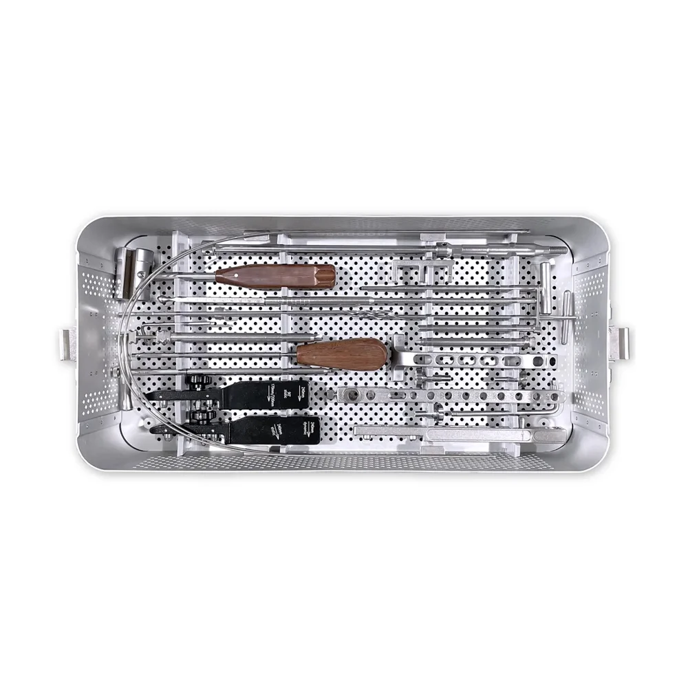 ISO Certification Stainless Steel Orthopedic Surgery Instrument External Fixator Set