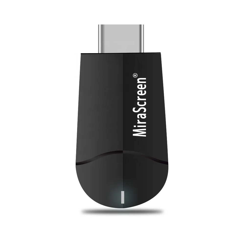 Mirascreen K6  Wireless HDTV Display Adapter, 1080P H.265 Dual Core Dual Decoder Dual Band, Support Miracast Airplay DLNA