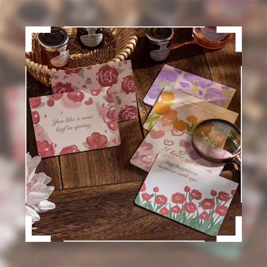 Custom Size Business & Greeting Card Logo Printed Thank You Card Sleeve Envelope Offset Printing for Purchase Thank You Cards