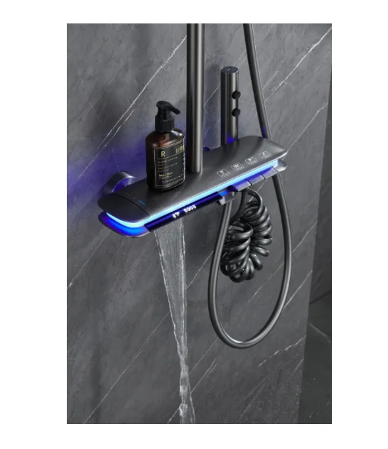 Wholesale Fashion Style Shower Set High Quality Piano Shower Set Bathroom Shower Faucet Set With Minimum order quantity
