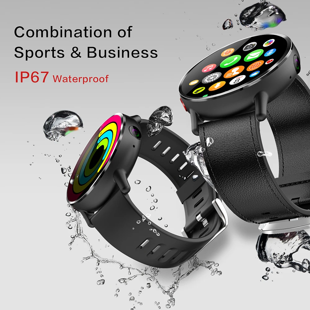 Newest X 4G Smart Watch Android 7.1 With 8MP Camera GPS 2.03 inch Screen 900Mah Battery Sport Business Strap For Men