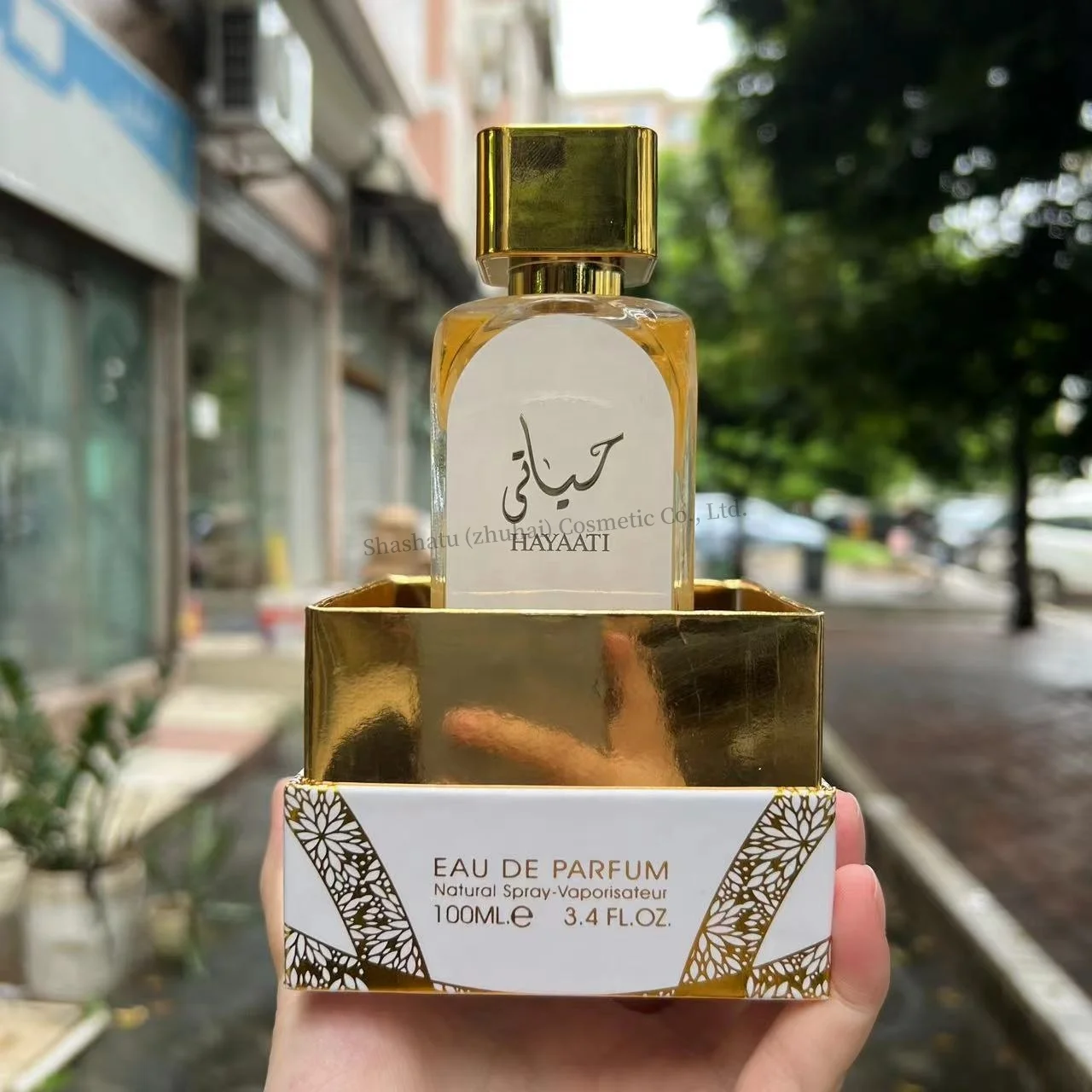 100ML Dubai Gold Perfume Oriental Male Vanilla Musk arab perfumes Wholesale Unisex Perfume