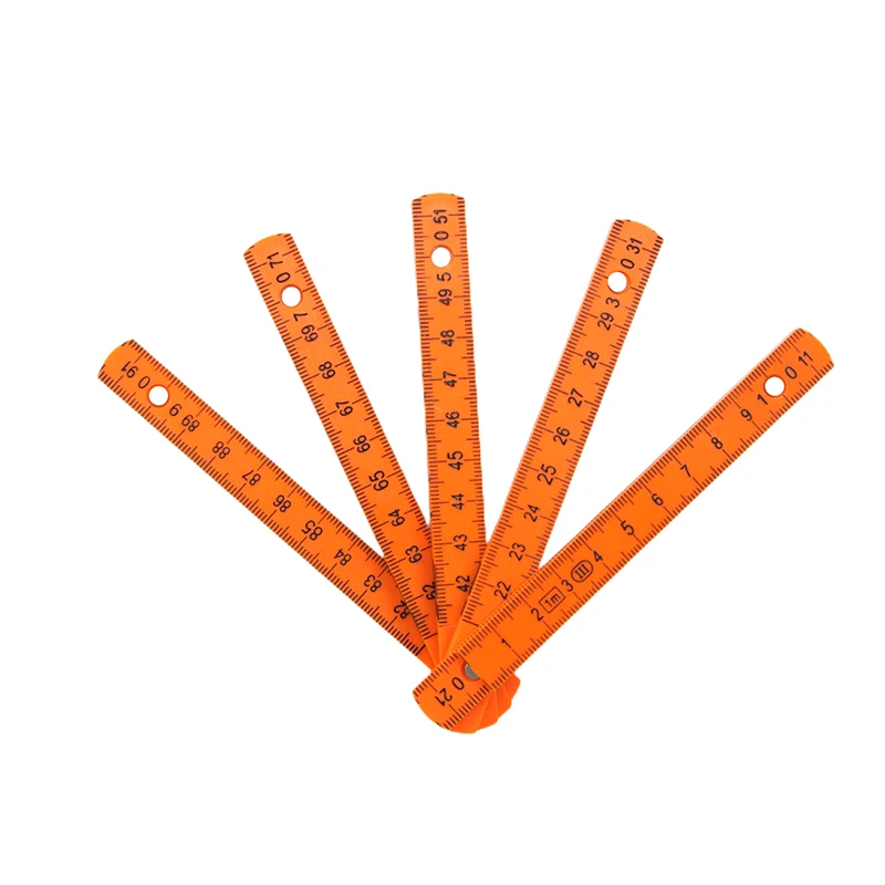 Durable Multi-functional Measuring Angle Ruler Metal Folding Ruler