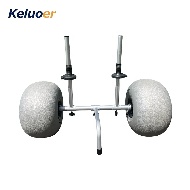 Kayak Canoe Trailer Two Wheel Trolley Pulling Boat Boat Cart Placement Stand
