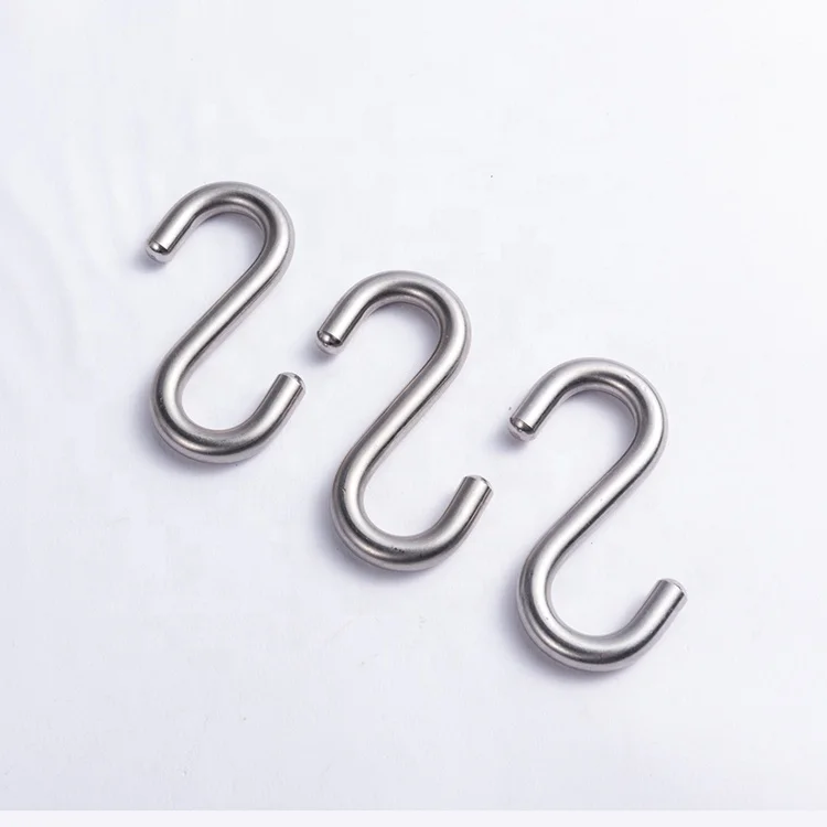 S-hook with high quality stainless steel material for climbing net