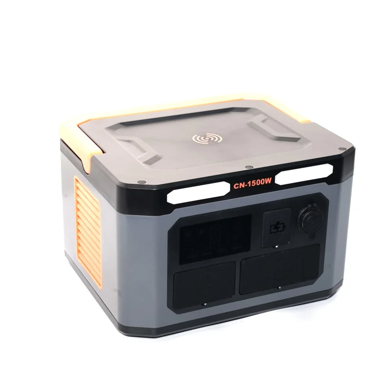 portable outdoor power station 110V 220v Lithium Ups Solar Backup 1000W Portable Power Station