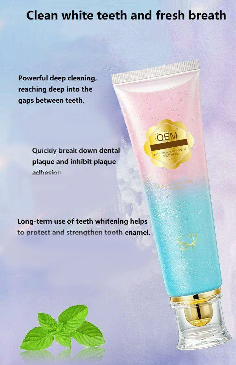 Niacinamide Tooth Paste Whitening Fresh Mint Scented Mouth Clean Long Lasting Keeping Smile Tooth Health Paste