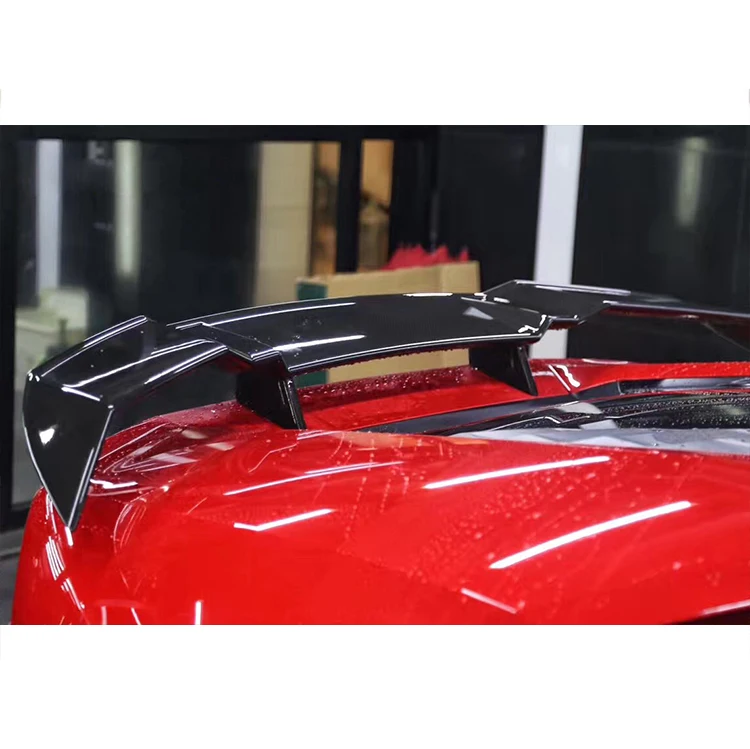 MSY style Dry carbon fiber WING Trunk Spoiler ForLamborghini Huracan EVO Tecnica LP580 LP610