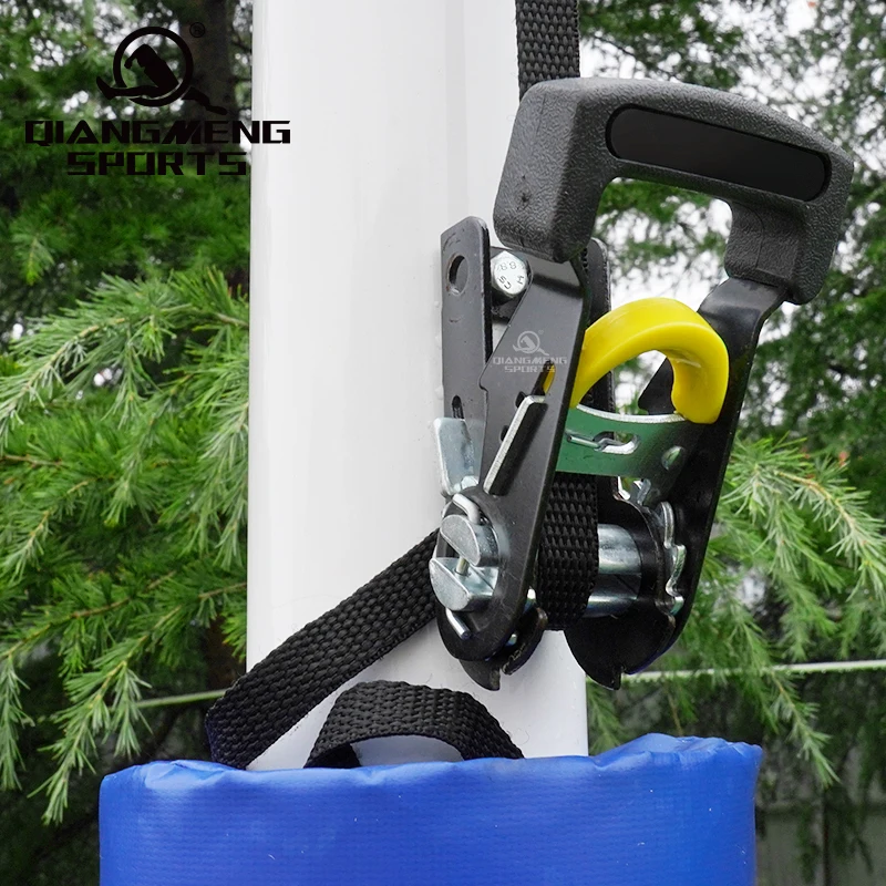 Aluminum Football goals Support column pillar with rear net Football goals
