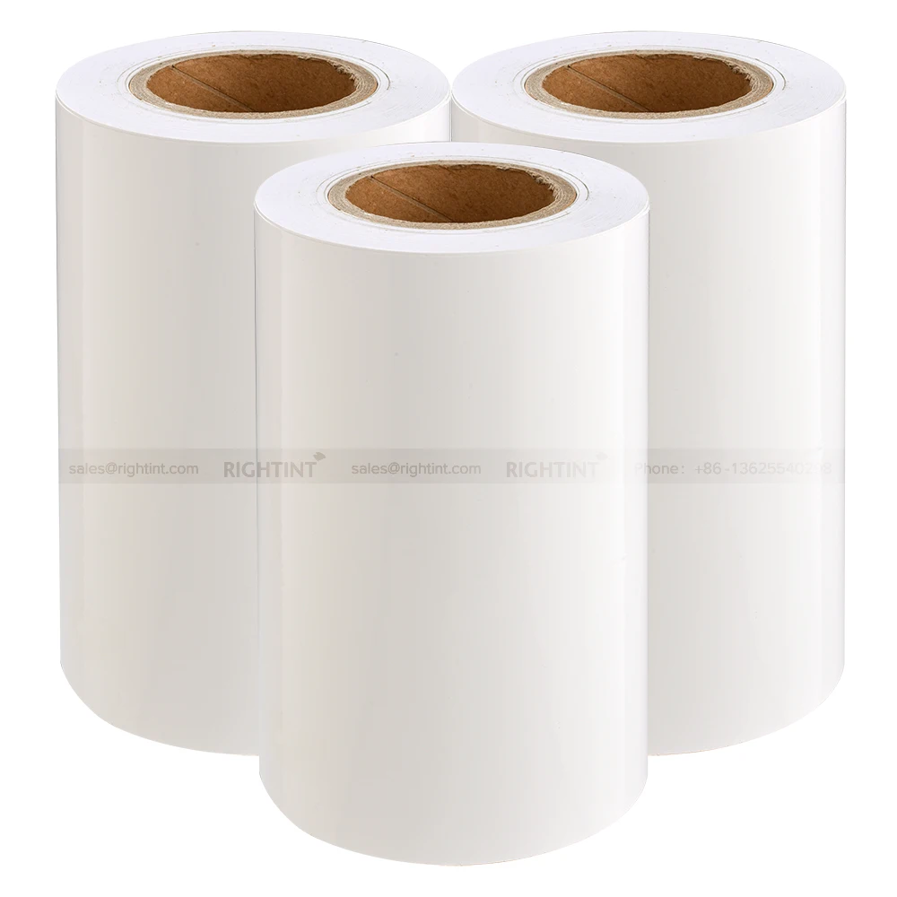 90gsm premium glossy photo paper sticker inkjet sticker paper roll customized photo sticker paper