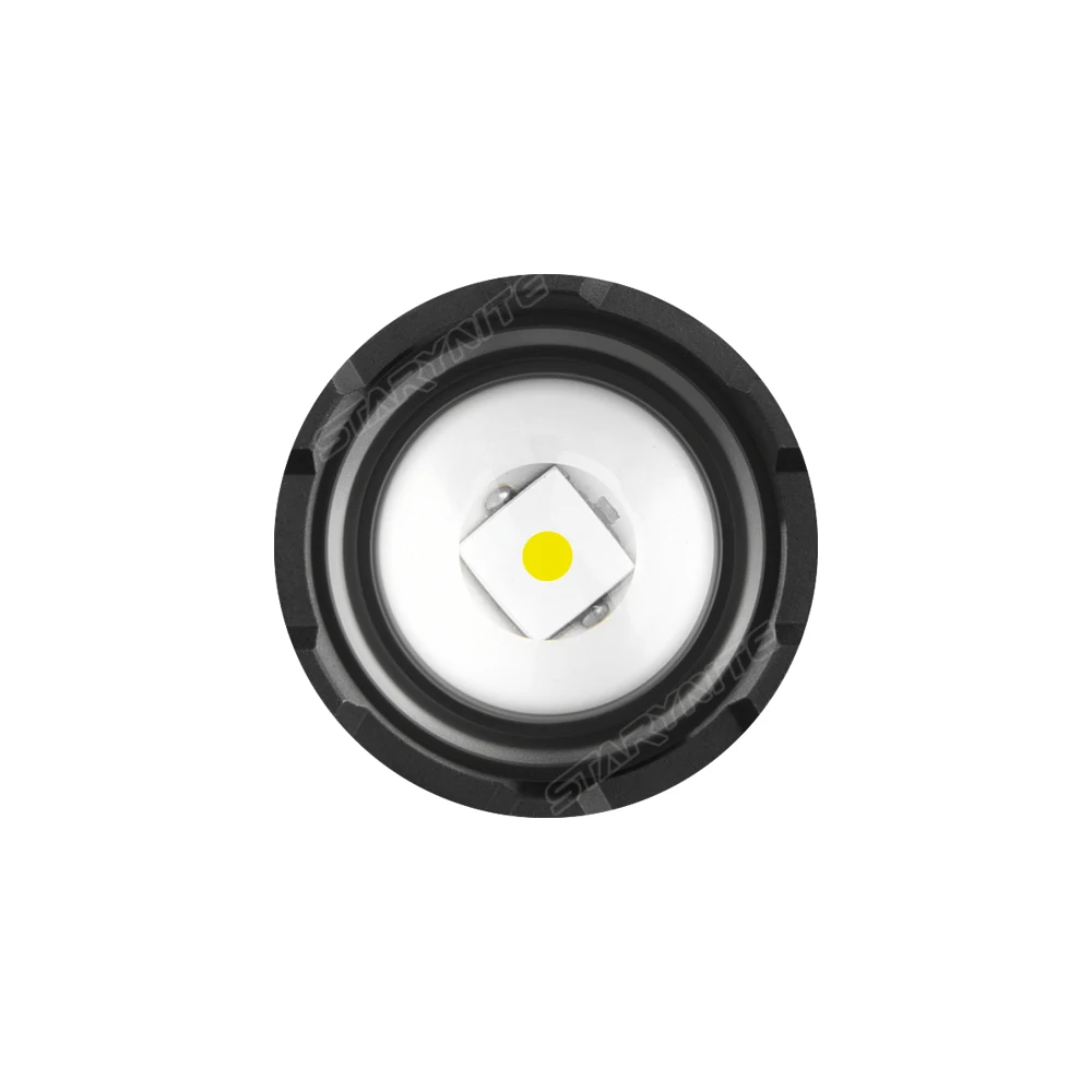 STARYNITE 2024 Новое поступление алюминиевый белый лазерный 18650 перезаряжаемый светодиодный фонарик