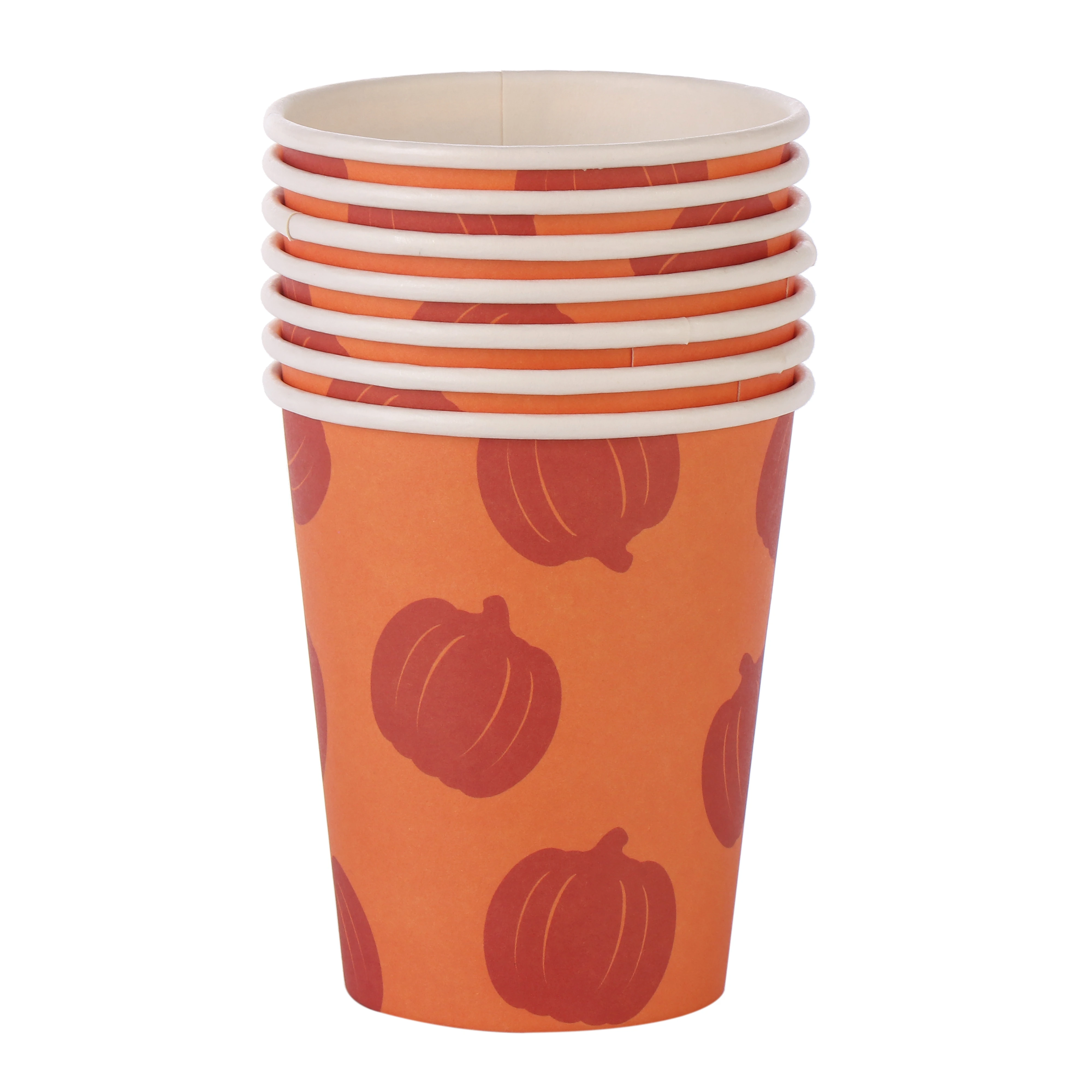 halloween pattern Custom Logo PLE Coated Paper Cup Coffee Disposable Paper Cup