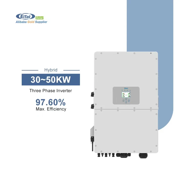 DEYE хорошего качества SUN-30K-SG01HP3-EU-BM3 20 кВт 30 40 50 трехфазный высоковольтный Гибридный солнечный инвертор с сертификатом
