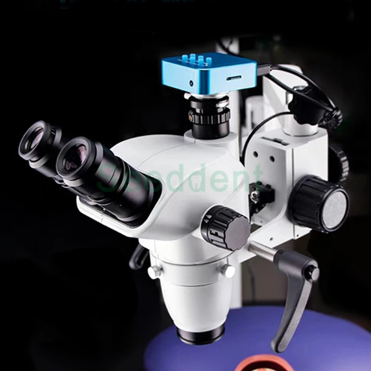 2.5X-25X LED Surgical Operating And Dental Endodontic Digital Camera Zoom Microscope Long Arm Dental Unit Type