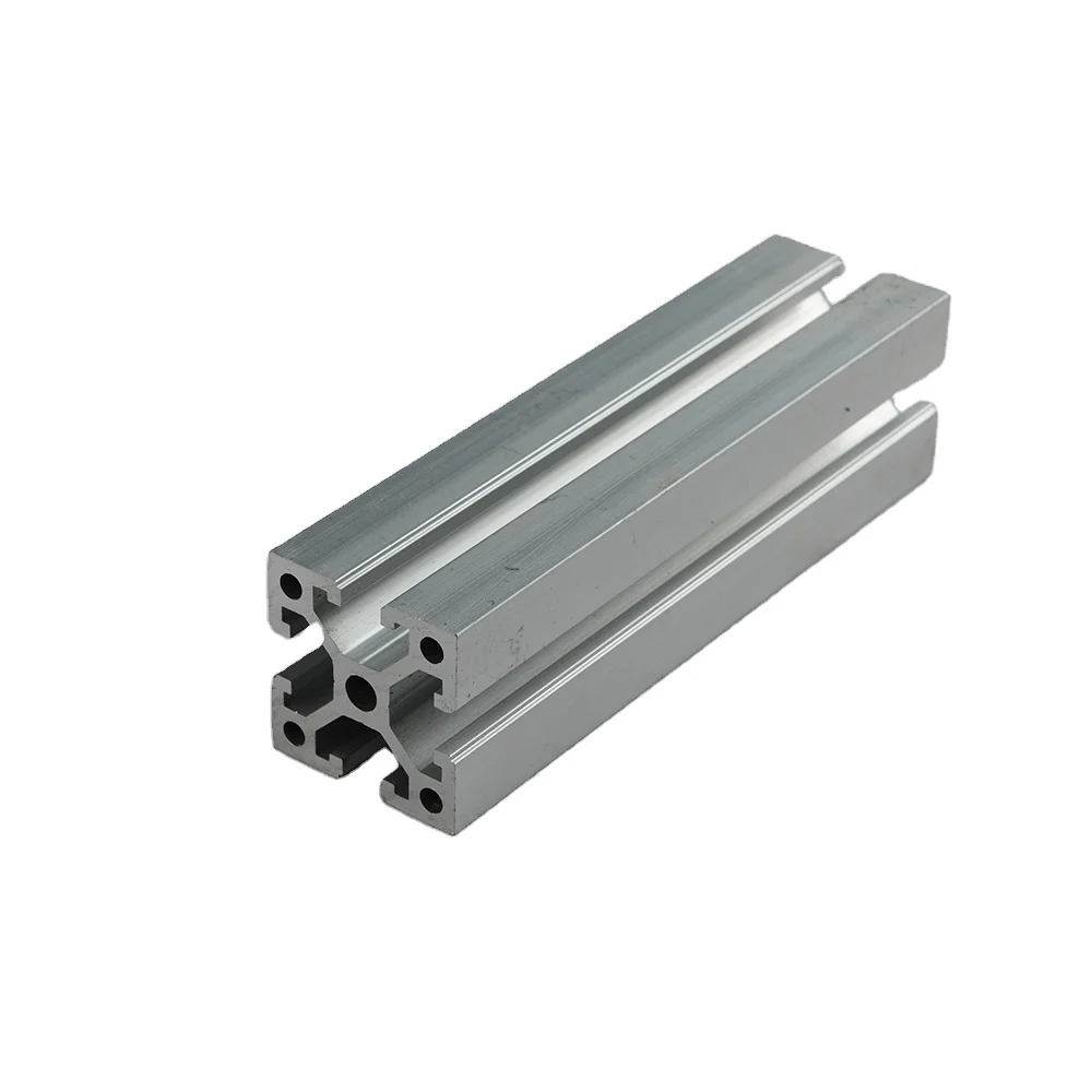 Factory custom industrial 2020 3030 4040 4080 6063 t-slot black anodized aluminium profiles for aluminum extrusion mold