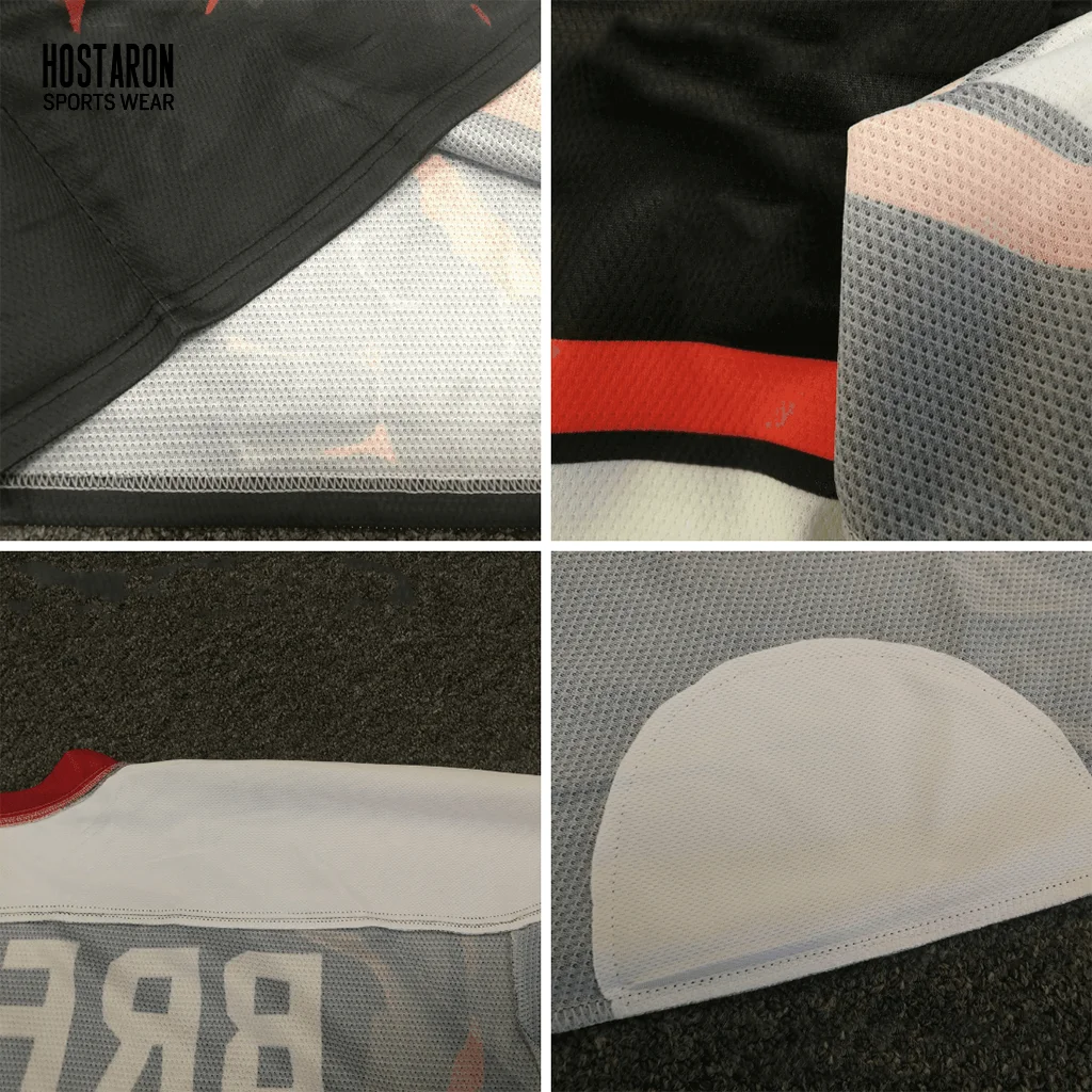 HOSTARON Custom Wholesale Blank Hockey Jersey Training Youth Dallas Sublimation Ice Hockey Uniforms Stars Trainers Wear