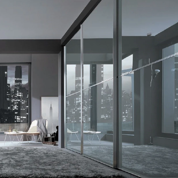 Colour Flat Tinted Reflective Glass For Sliding Door