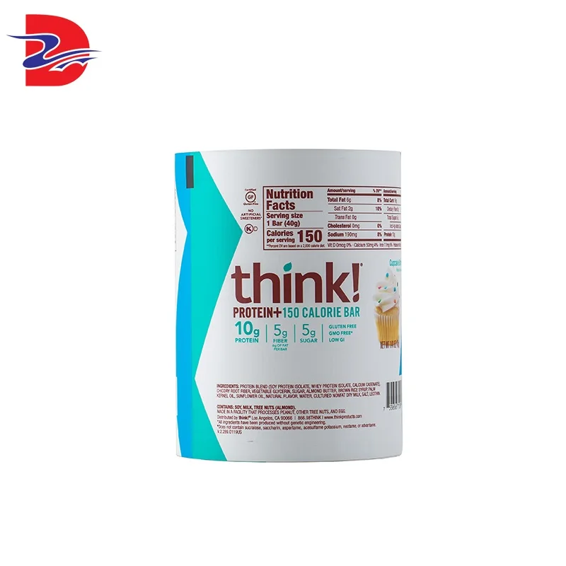 Pvc Sugar Stick Packaging Paper Lamination Print Sealing Products Film Roll For Chocolate